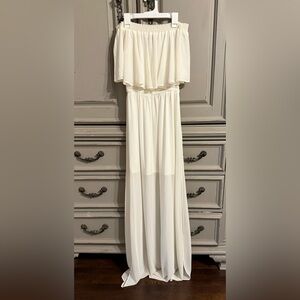 Show Me Your Mumu off the shoulder dress